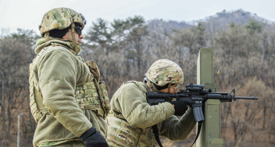 Seoul says it hasn’t discussed possible withdrawal of US troops with Washington